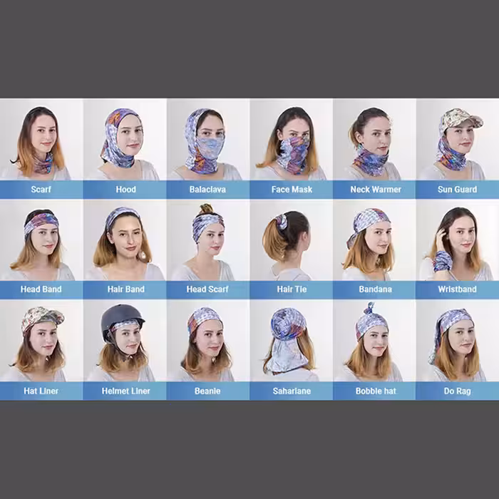 دستمال سر و گردن مدل باندانا کد 100