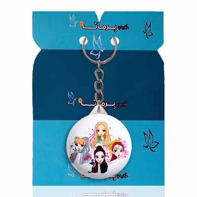 جاکلیدی پرمانه طرح بلک پینک کد pmy.2495