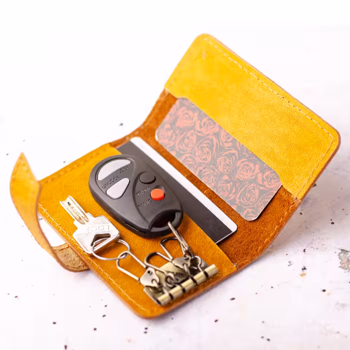 جاکلیدی چرم عطارد مدل C06