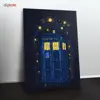 تابلوی ونسونی طرح Space Time Impressionism سایز 50x70
