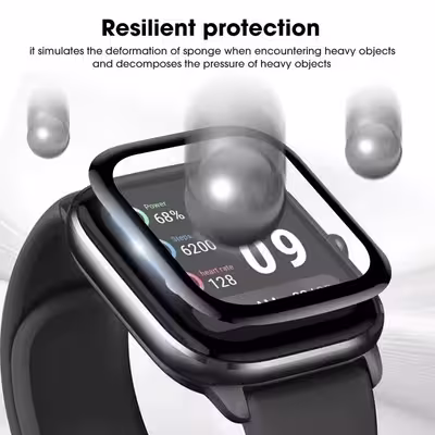 محافظ صفحه نمایش لاین مدل RT007 مناسب برای ساعت هوشمند شیایومی Amazfit GTS 4 Mini
