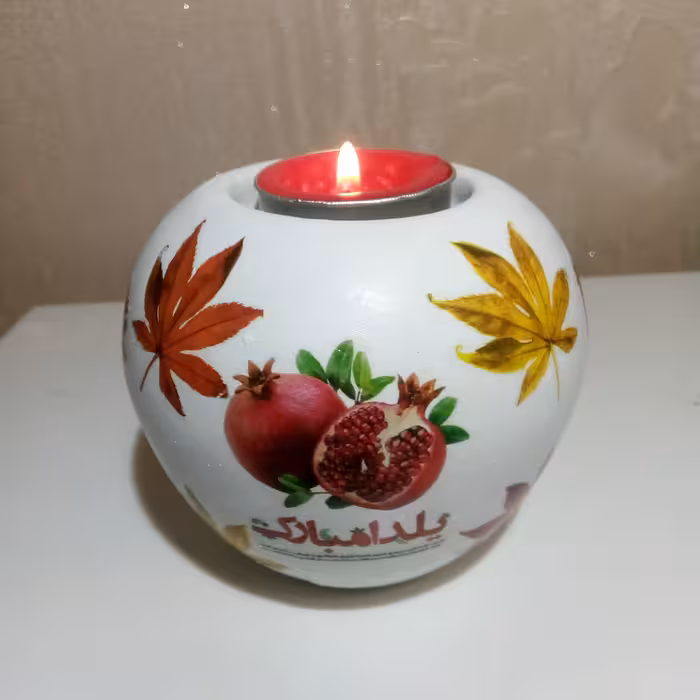 جاشمعی مدل یلدا کد ww 2 بسته دو عددی