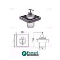 هولدر جای مایع شستشو رنگ نوک مدادی سری H فانتونی S070