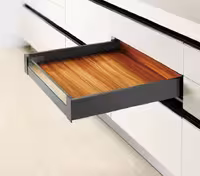 ریل بدنه دار اسلیم اینر 40 کیلوگرمی نوک مدادی با فرانت شیشه ارتفاع 106 میلیمترعمق 35 فانتونی کد B422