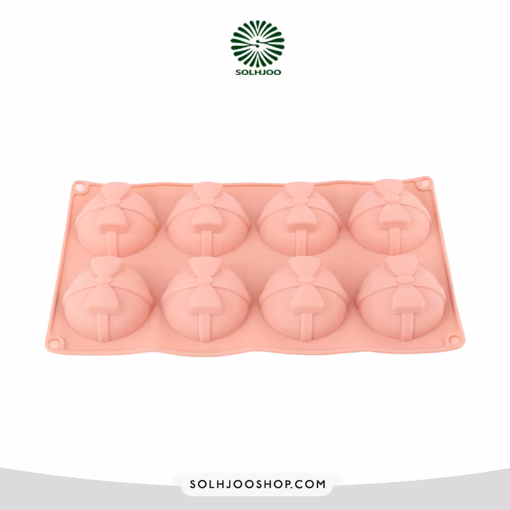 قالب سیلیکونی پاپیون گرد 8 خانه