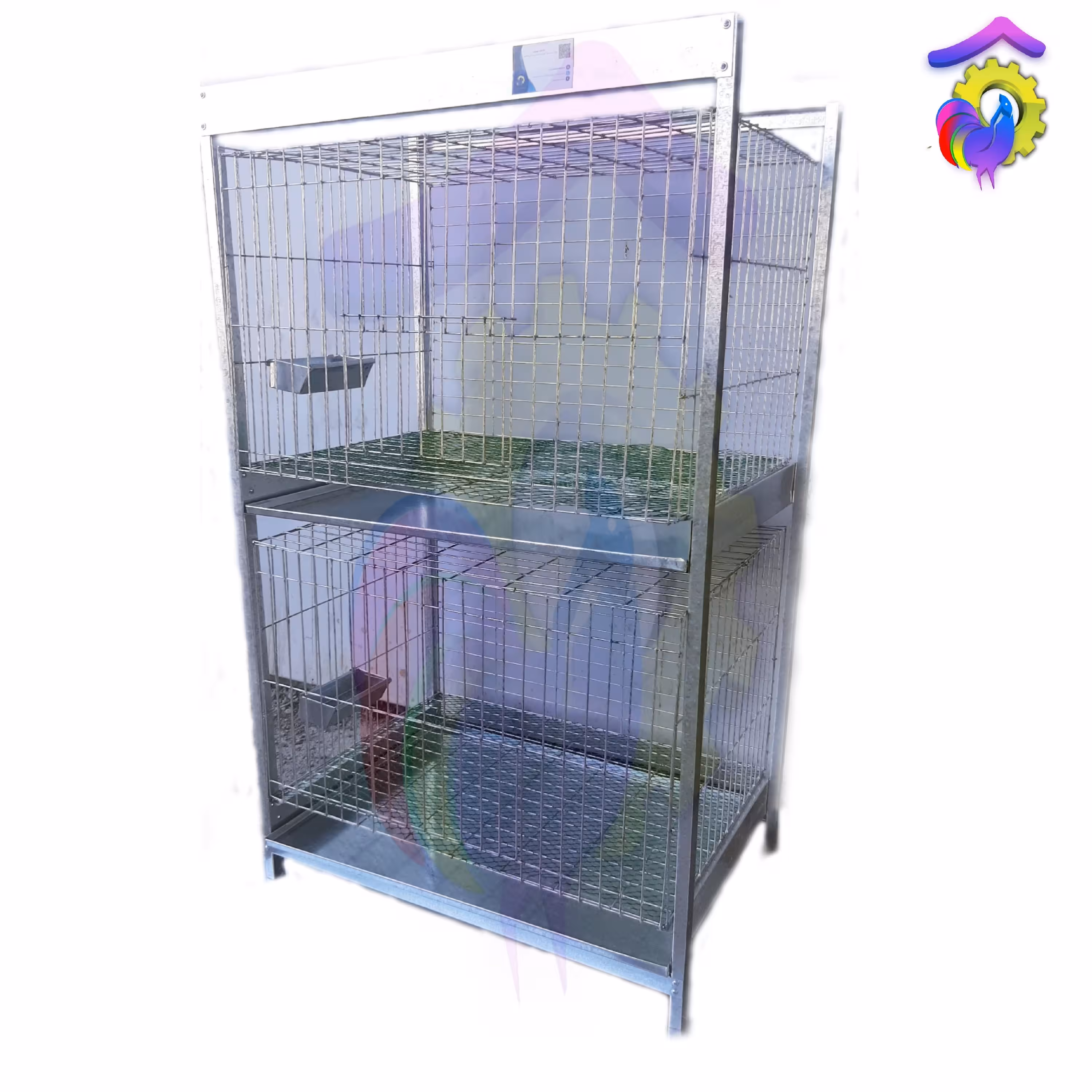 قفس دو طبقه کبوتر 60 در 85 ،پس کرایه