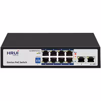 سوئیچ PoE اچ ار یو ای HRUI HR100-AF-82N