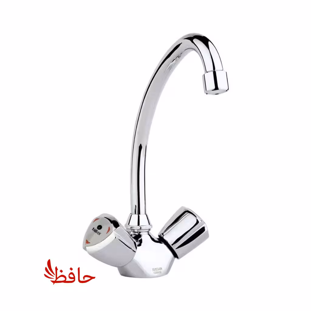 شیر روشویی راسان مدل نیوکاستا کروم