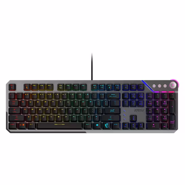 خرید کیبورد گیمینگ ام اس آی مدل STRIKE 600 SILENT US