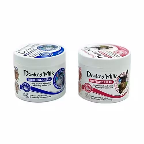 خرید و قیمت کرم روشن کننده و آبرسان شیر الاغ وکالی