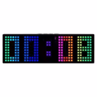 ساعت رومیزی دیجیتال مدل نمایشگر چند رنگ کد SR2210C