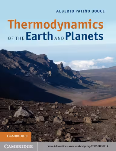 خرید و دانلود نسخه کامل کتاب Thermodynamics of the Earth and Planets