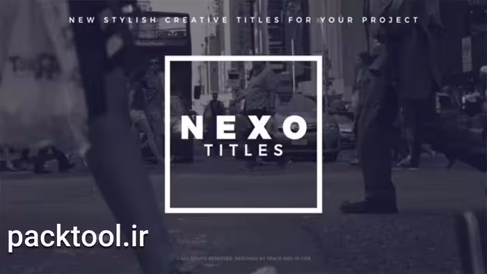 دانلود پروژه تایتل موشن پریمیر پرو برای فیلم Modern Motion Titles - پک تول
