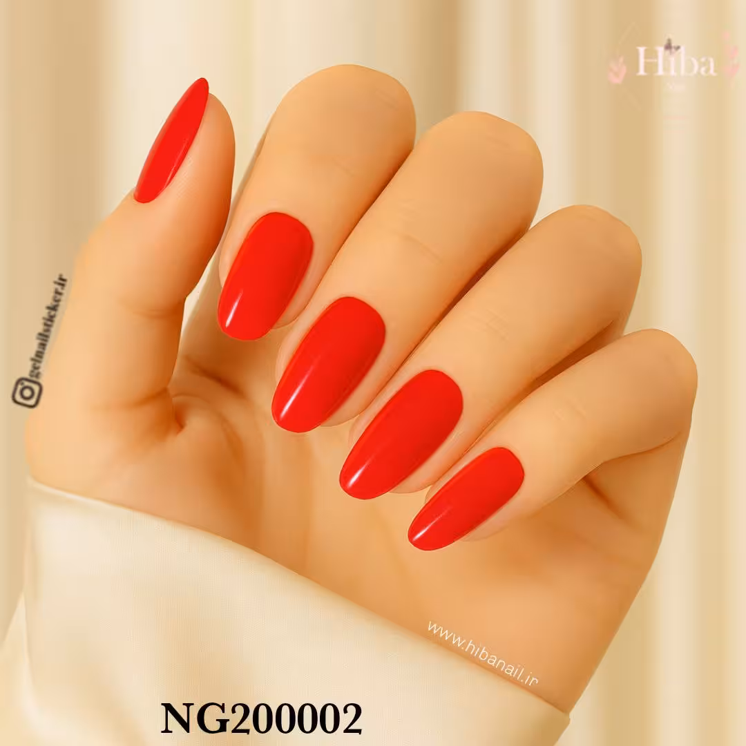 استیکر ژله ای کاشت ناخن (نیل رپ)_کد NG200002