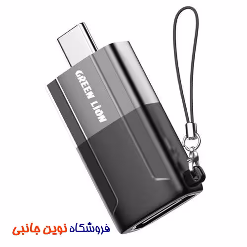 تبدیل HDMI به تایپ سی گرین لاین مدل GNCTOHDMIGY ا Green Lion Aluminum Alloy Shell Type C to HDMI Adapter (تک / عمده )