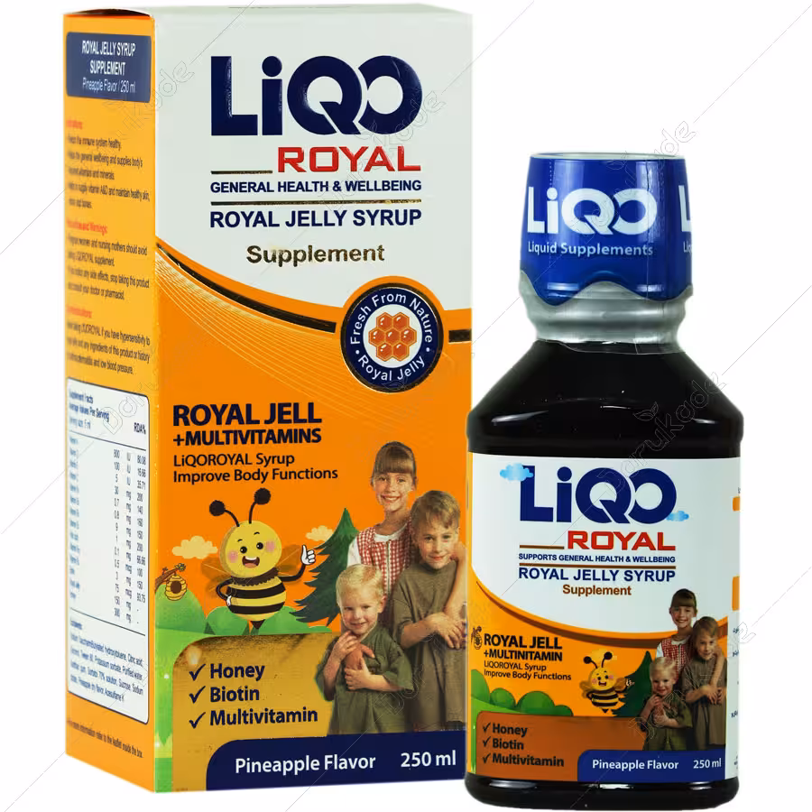 شربت لیکو ژل رویال ابیان فارمد 250 میلی لیتر