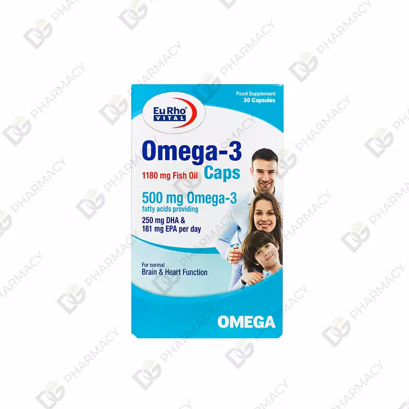 امگا 3 سی عددی یوروویتال دیجی فارماسی