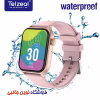 ساعت هوشمند تلزیل مدل WP01 نمایشگر امولد | TELZEAL WP01 SMART WATCH, 30M Depth Waterproof (تک / عمده)