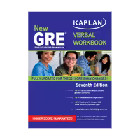 کتاب New GRE Verbal Workbook KAPLAN Seventh Edition برای آزمون Gre
