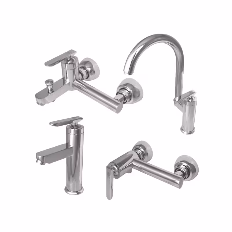 ست شیرآلات شیبه مدل روژان