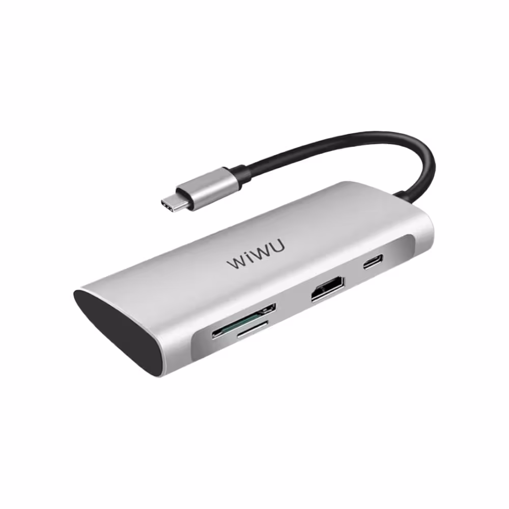 هاب 7در1 ویوو مدل WiWU Alpha 7-in-1 Multiport USB C Hub 731HP