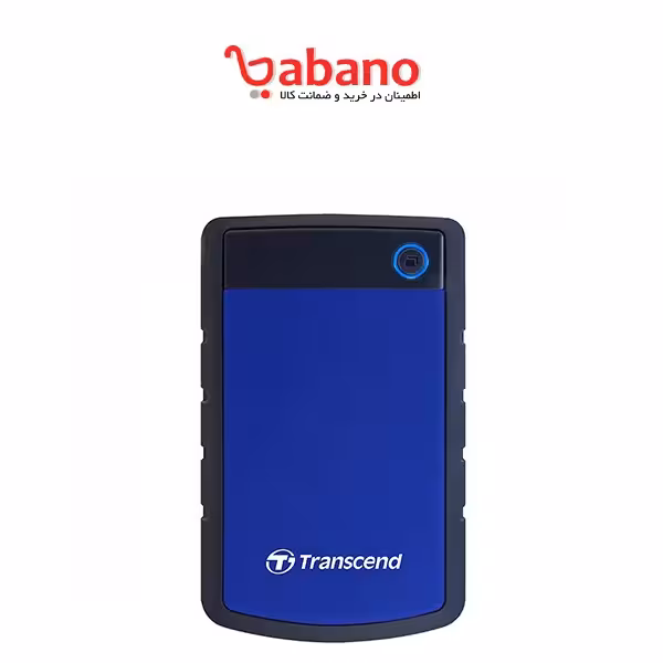 هارد اکسترنال Transcend مدل StoreJet 25H3 ظرفیت 1 ترابایت
