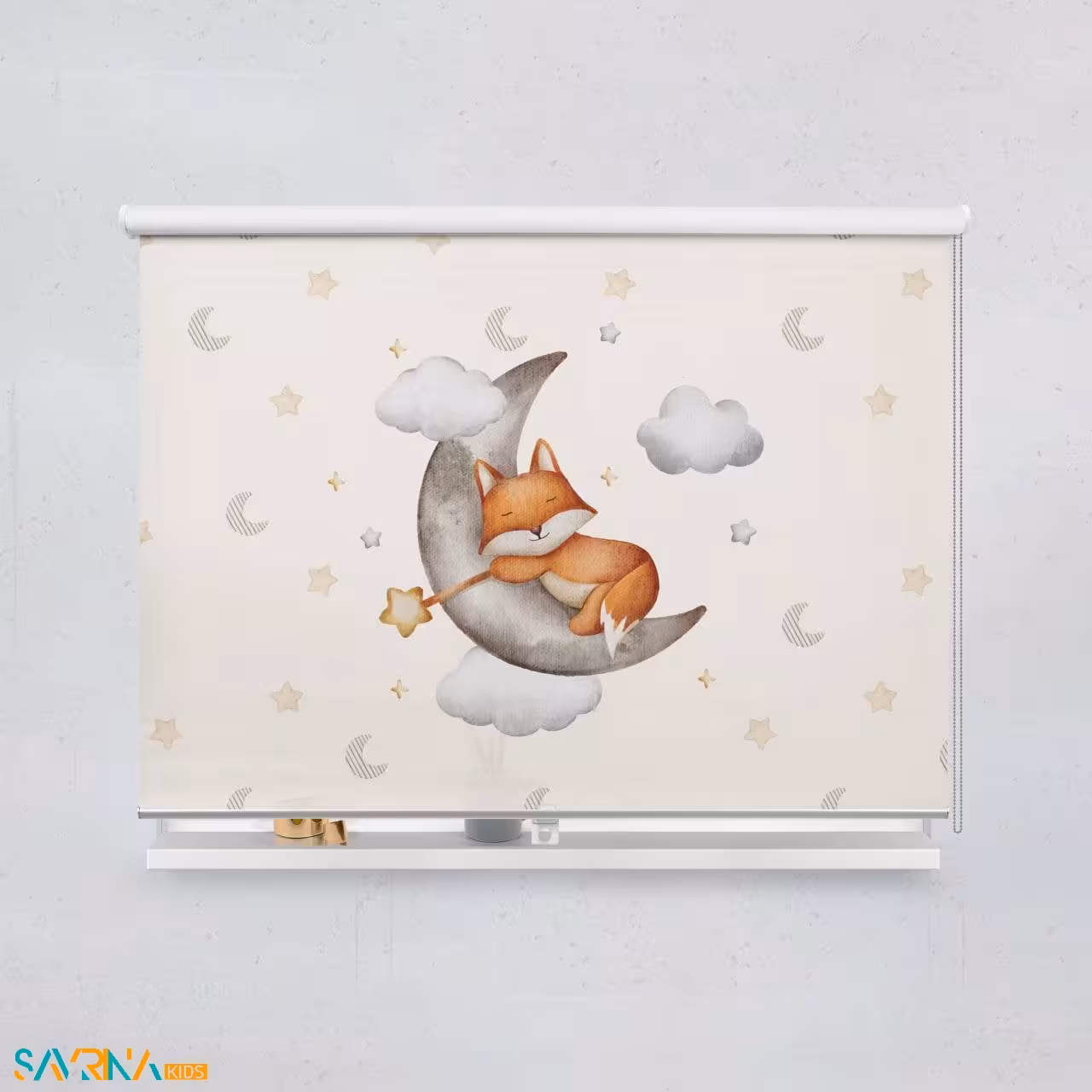 پرده شید بچگانه طرح روباه کوچولو کد A2928