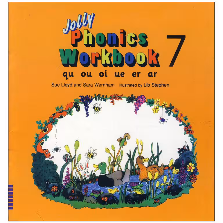 Jolly Phonics Workbook 7 کتاب