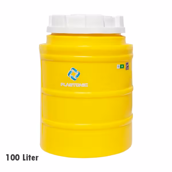 مخزن انبساط عمودی فوم دار پلاستونیک 100 لیتری