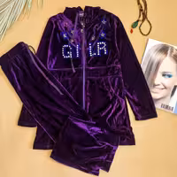 ست دوتکه مخمل