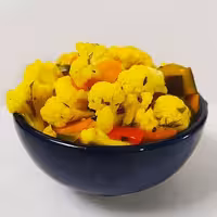 ترشی مخلوط خانگی با سرکه طبیعی 700 گرمی مسیحا