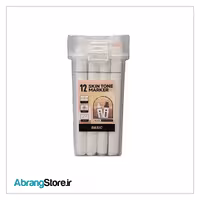 ماژیک راندو براش بیسیک 12 رنگ پوست