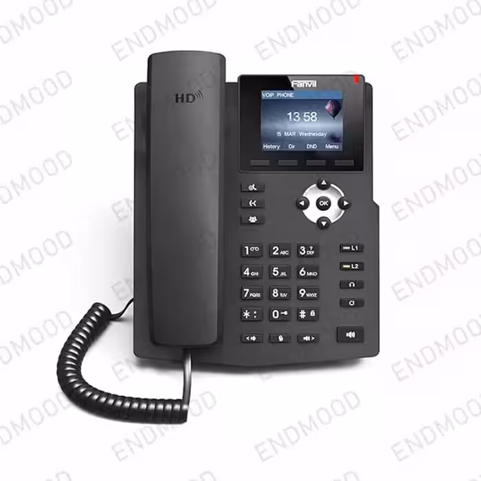 تلفن تحت شبکه باسیم فنویل Fanvil X3S Corded IP Phone