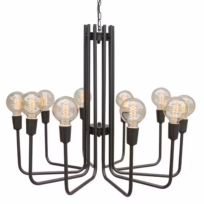 لوستر شاخه ای مدرن 10 شعله