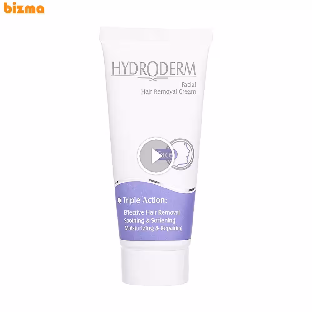 کرم موبر صورت حاوی آلوئه ورا و گلیسیرین هیدرودرم مدل Triple Action وزن 40 گرم