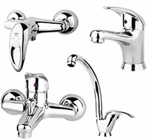 ست شیرآلات راسان مدل صدف مروارید