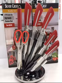 سرویس چاقو سیلور کرست 7 تیکه