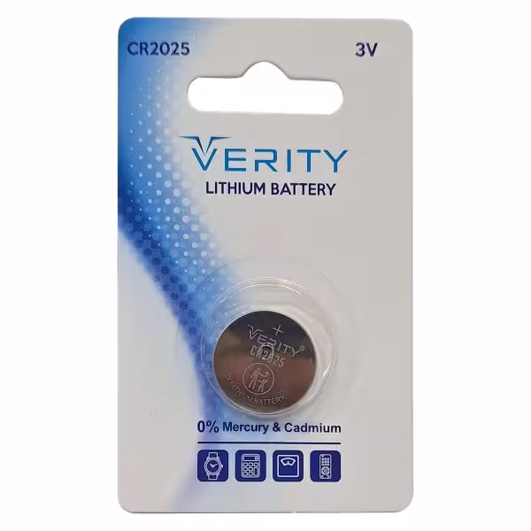 باتری سکه ای وریتی مدل CR2025