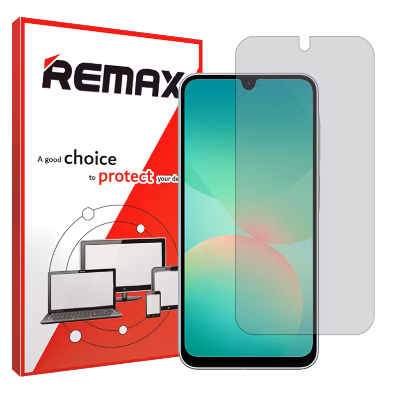 گلس سامسونگ Galaxy A26 مدل هیدروژلی مات برند ریمکس کد S