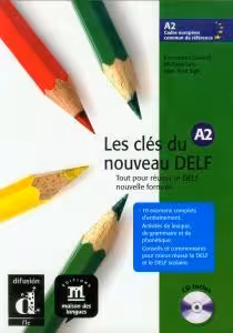 کتاب آزمون فرانسه Les cles du nouveau delf A2 l’eleve