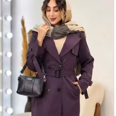 بارانی زنانه مدل تمنا