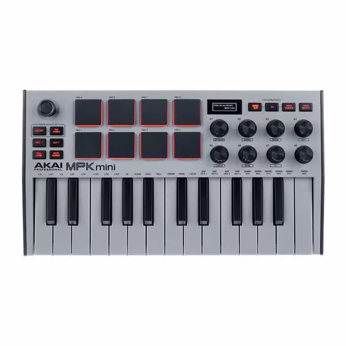 میدی کنترلر AKAI MPK Mini MK3 Grey