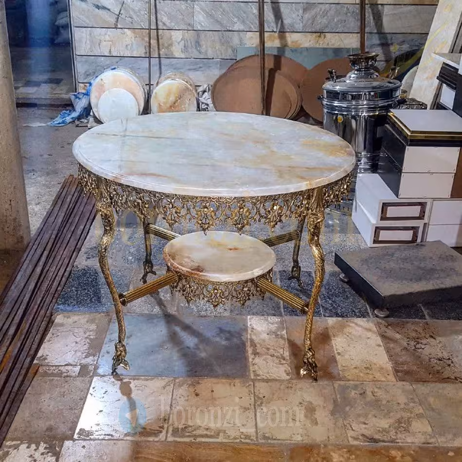 میز خاطره برنزی
