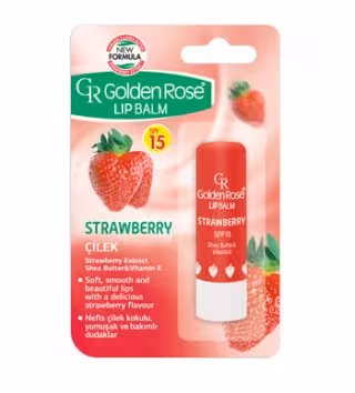 بالم لب توت فرنگی گلدن رز GOLDEN ROSE LIP BALM