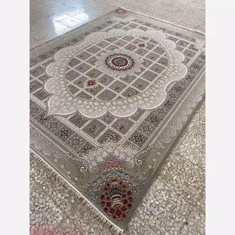 فرش ماشینی کاشان 700شانه طرح مانلی فیلی 9متری(باارسال رایگان)