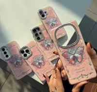 قاب طرح romantic butterfly