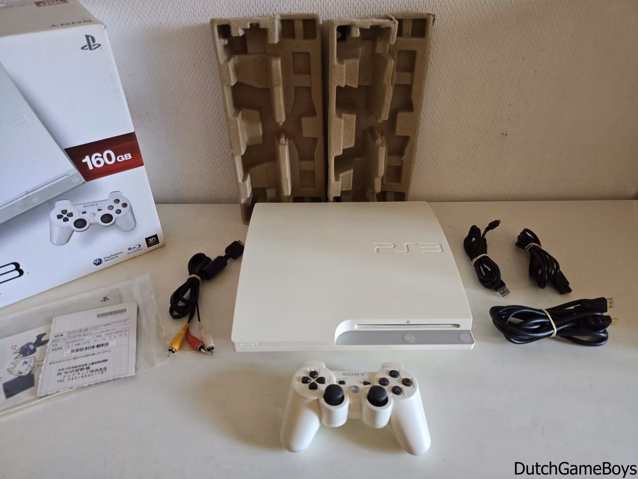 پلی استیشن 3 اسلیم سفید کپی خور کارکرده 320 گیگ