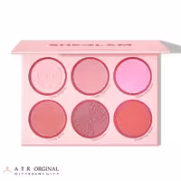 پالت رژگونه 6 رنگ شیگلم مدل Blushing Bouquet