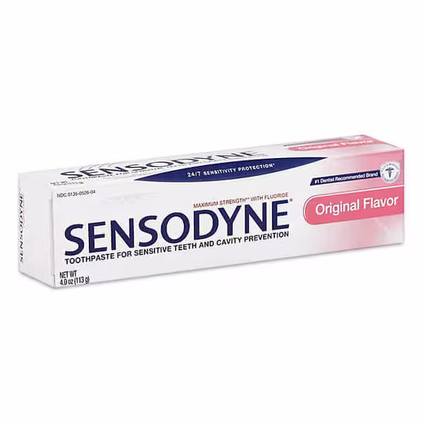 خمیردندان سنسوداین مدل original flavor حجم 100ml