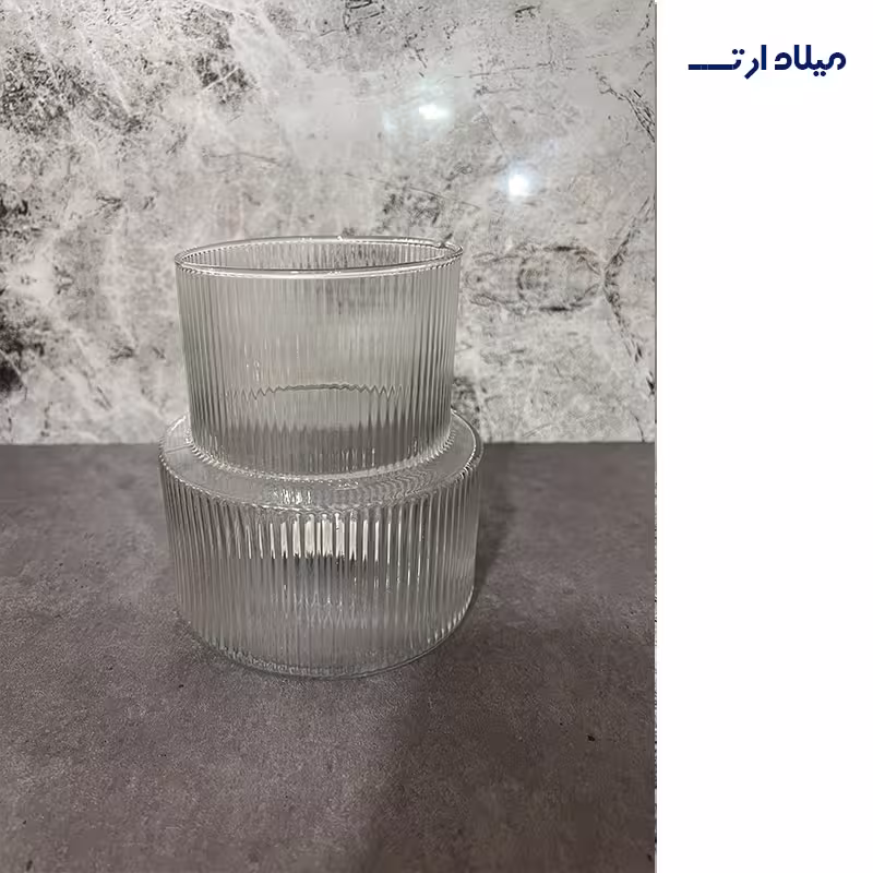 گلدان ایکیا مدل دو طبقه ارتفاع 16 قطر 12